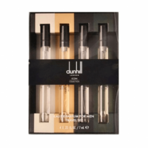 دنهل  -مجموعة عطور ايكون للسفر - او دي برفيوم - 4 قطع