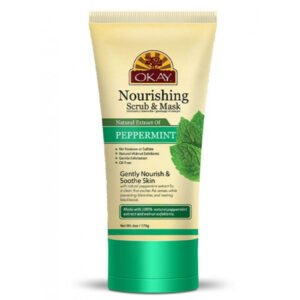 اوكاي - مقشر للوجه وماسك بالنعناع 170 جرام