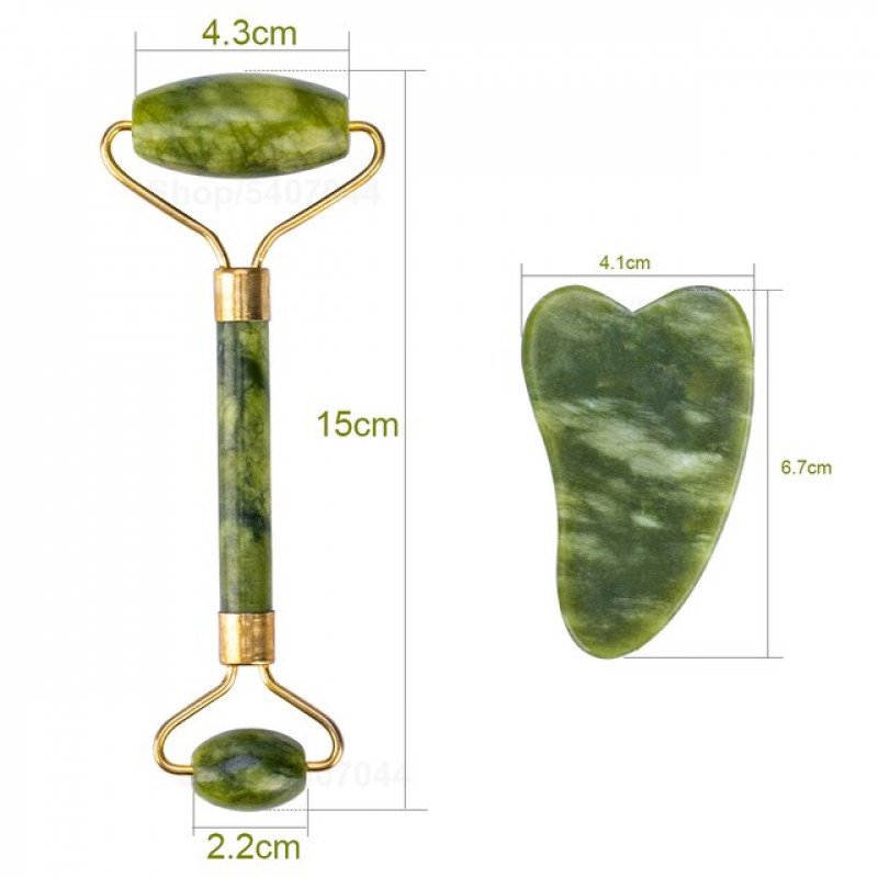 جايد رولر - ماكينة رخام للوجه زايد لوحة تدليك هدية