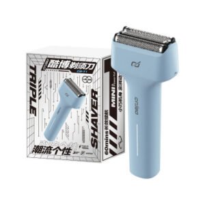 مكينة حلاقة كهربائية رطبة وجافة قابلة لإعادة الشحن