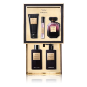 طقم فيكتوريا سيكريت بومبشيل عود - أو دي بارفيوم (نسائي) 100مل 5قطع