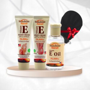 بكج فيتامين E للعناية باليدين والقدمين – ترطيب، تجديد، حماية