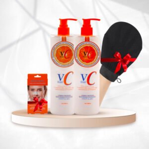 لوشن فيتامين C – عرض خاص: قطعتين + لاصقات وليفة كورية هدية