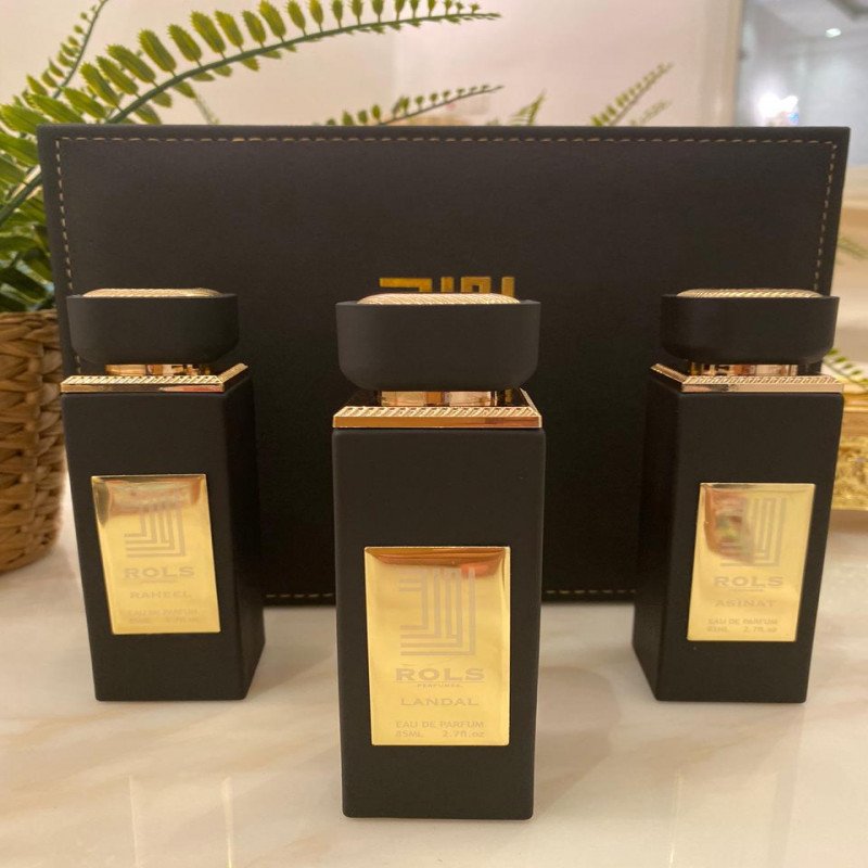 عطور رولس_ثلاثة عطور في بوكس واحد_ثبات وتركيز عالي
