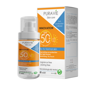 بيورافي واقي شمسي 50 مل للبشرة الجافة