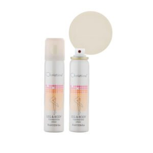 كرستين - بخاخ كريم اساس للجسم والسيقان ايفوري فري